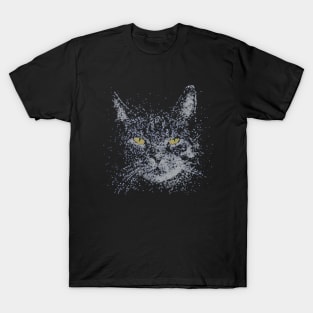 Fiber Optic Cat T-Shirt